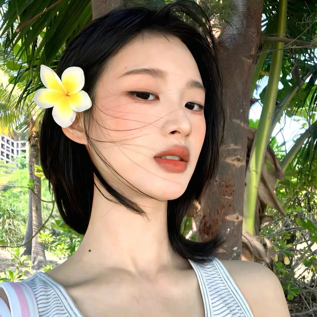 蔷花，红莲